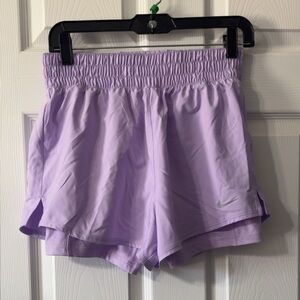 Nike Women's Light Purple Athletic Shorts